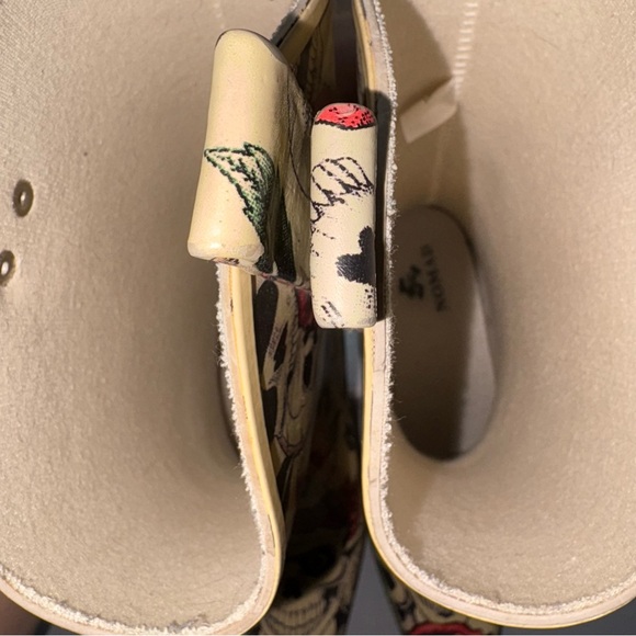 Nomad Dia De Los Muertos  Pointed Snip Toe Rain/ Cowboy Boots - Picture 11 of 12